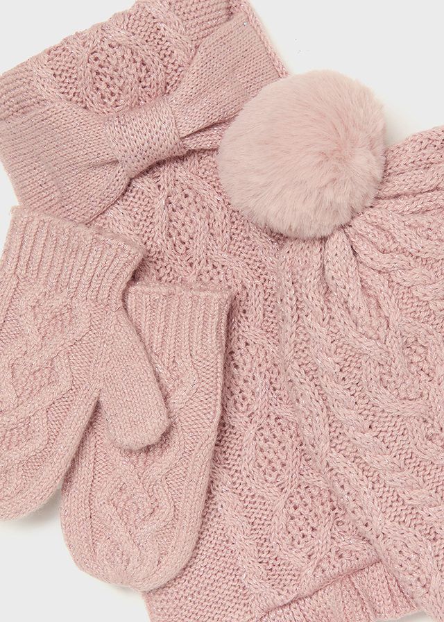 Hat-scarf set
