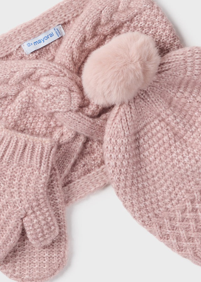 Hat-scarf set