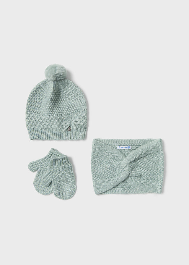 Hat-scarf set