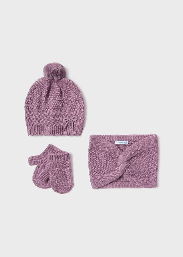 Hat-scarf set