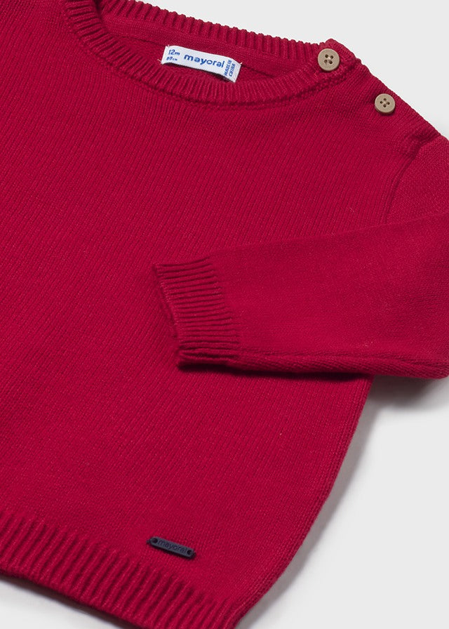 Basic crew neck jumper