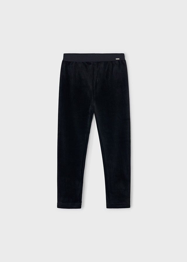 Basic velvet leggings