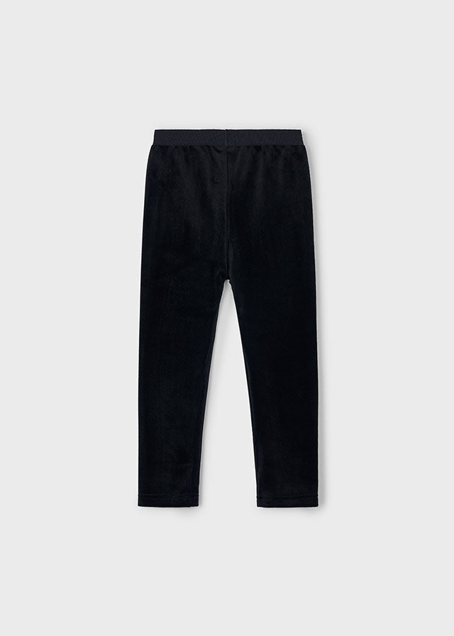 Basic velvet leggings