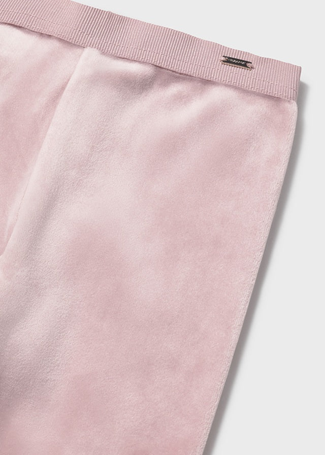 Basic velvet leggings