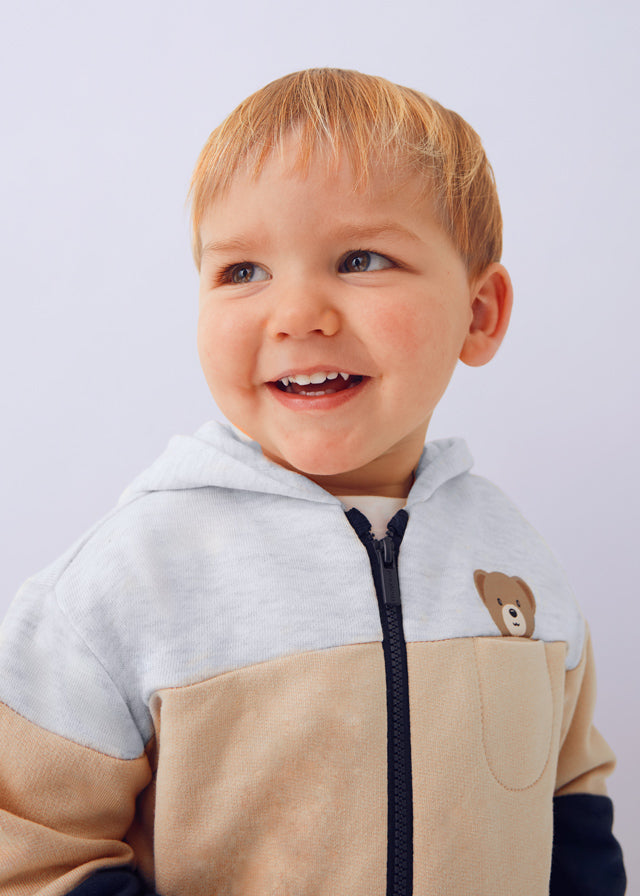Basic plush 2 pants tracksuit