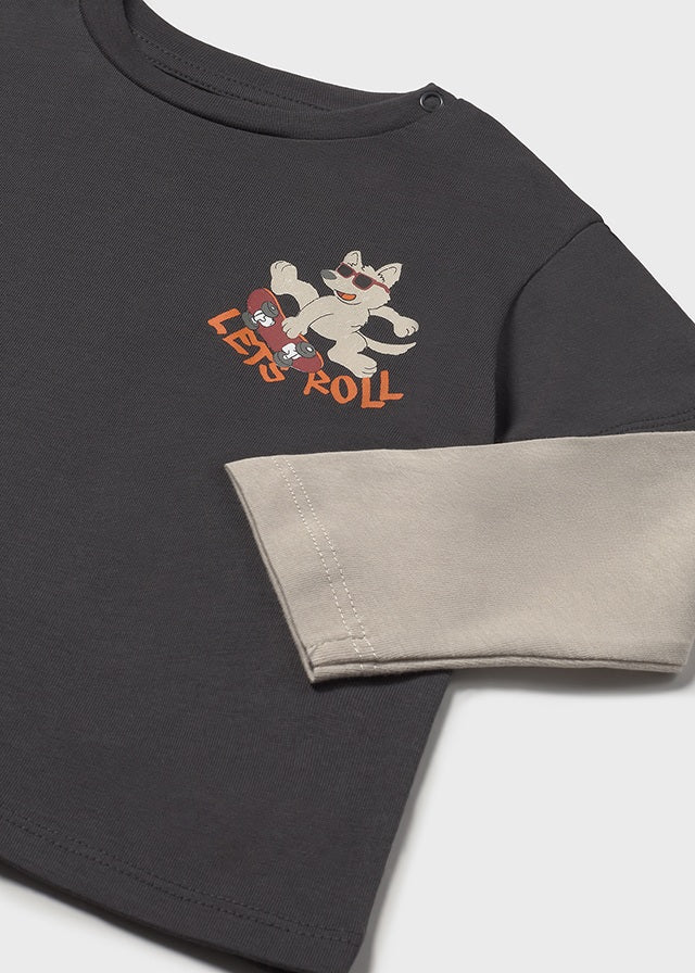 Layered t-shirt