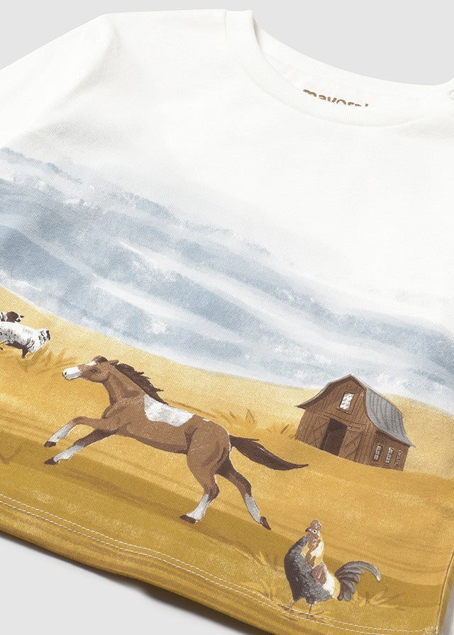 L/s t-shirt landscape