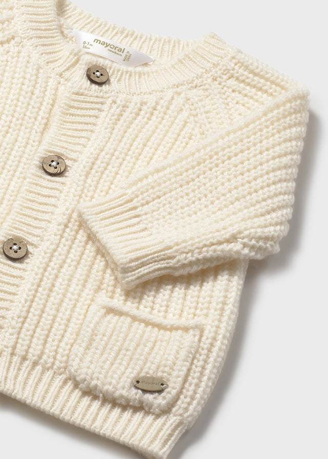 Knit cardigan