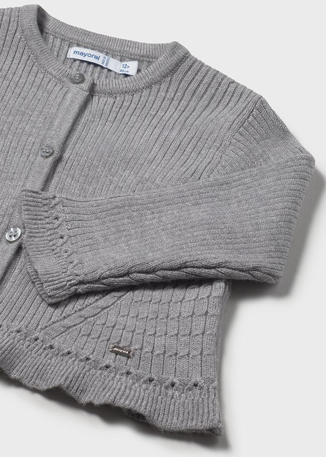 Knit cardigan