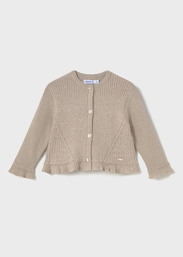 Knit cardigan