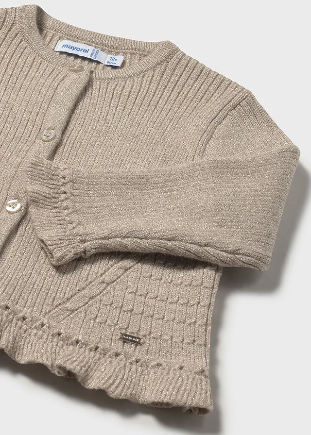 Knit cardigan