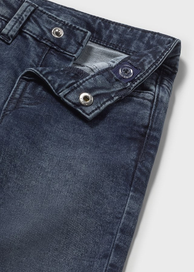 Soft denim pants
