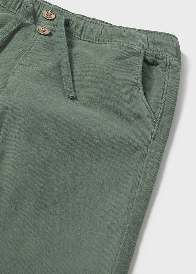 Micro-cord lined trousers