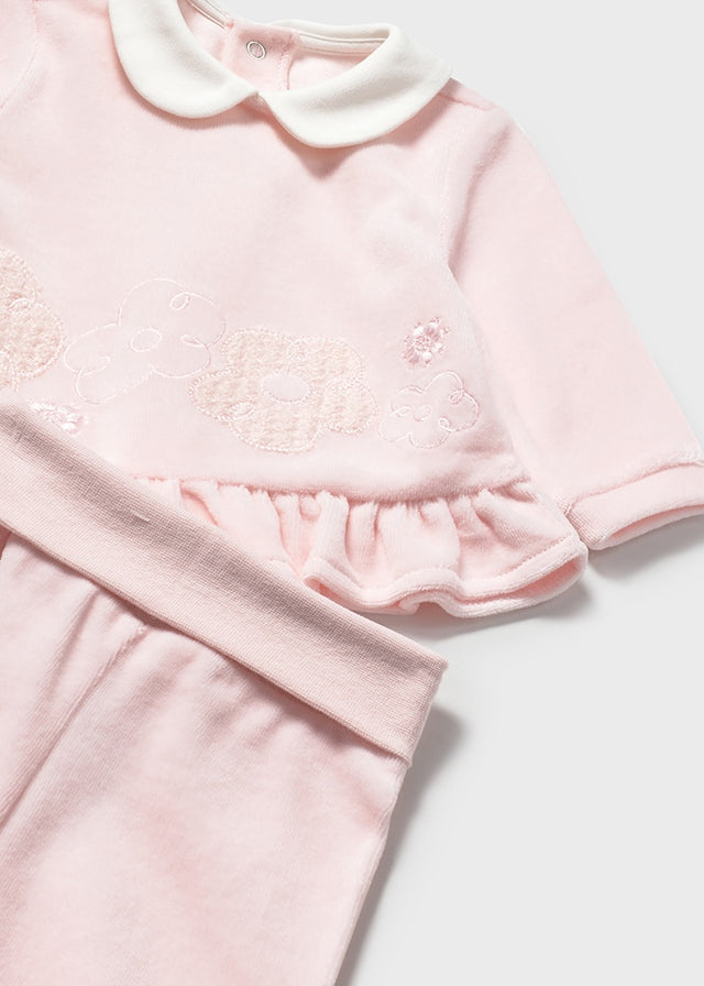 Velour leg warmer set