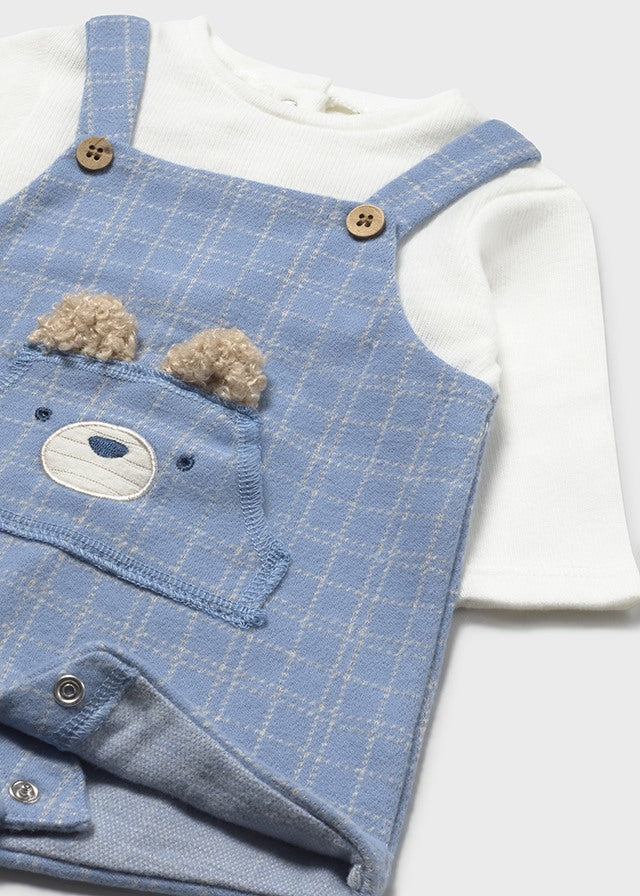 Short soft dungaree