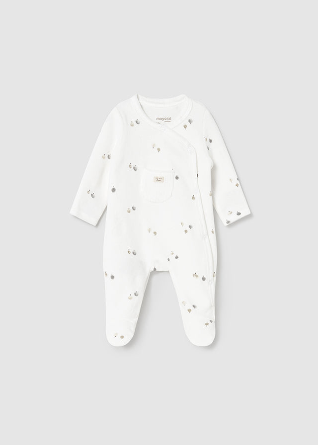Velour onesie