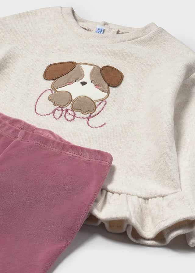 Pullover and leggings set