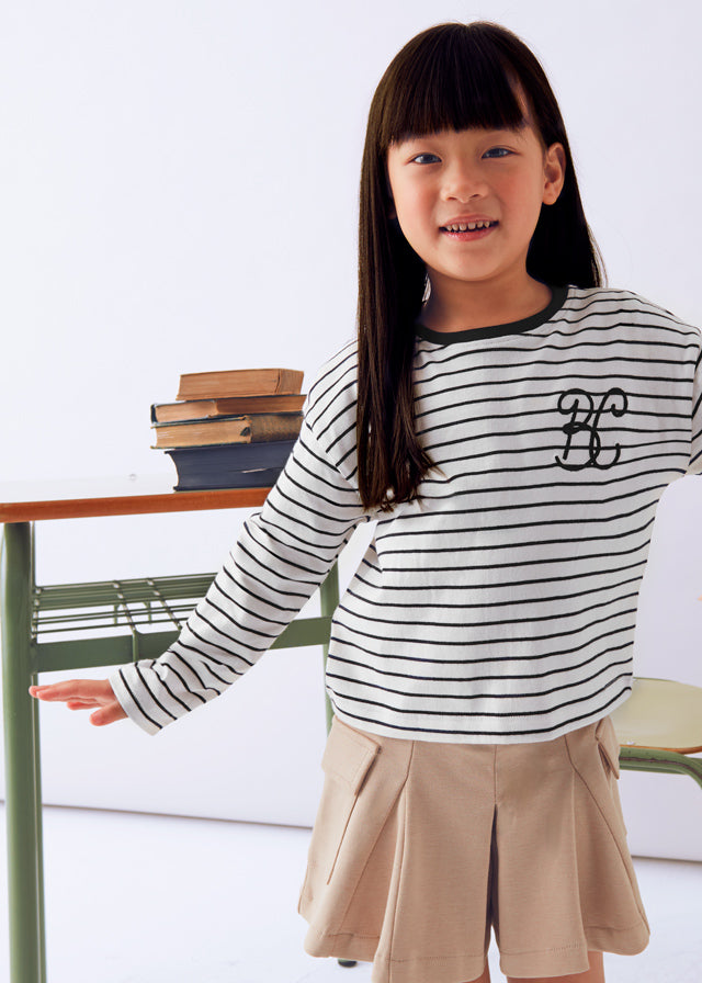 L/s stripes t-shirt