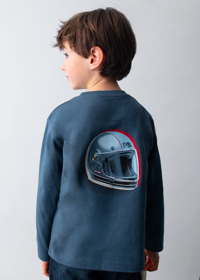 L/s "race track" shirt