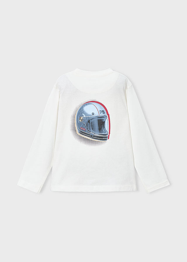 L/s "race track" shirt