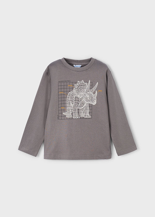 L/s t-shirt glow in the dark