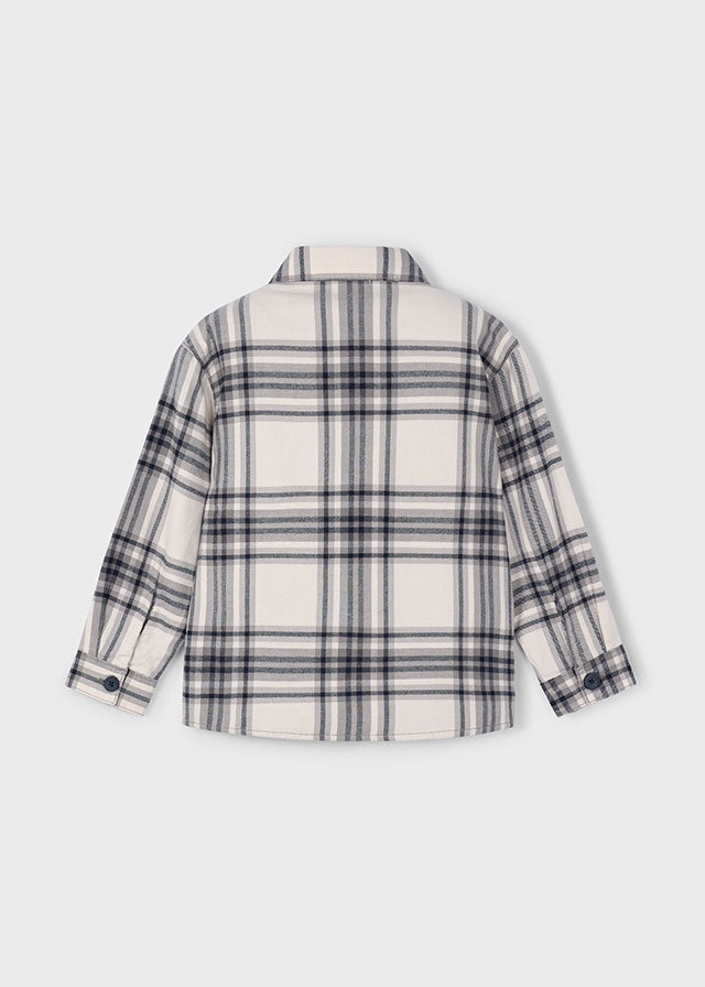 Checked overshirt