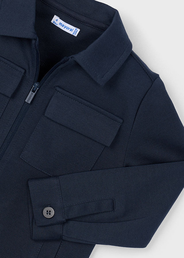 interlock overshirt