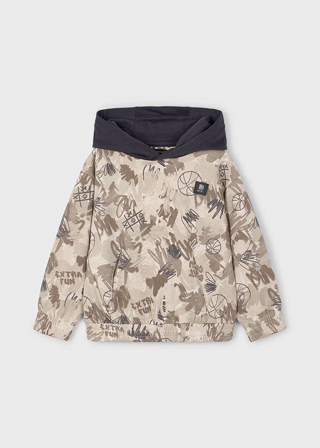 Printed pullover