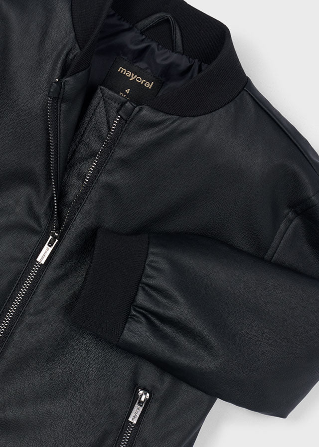 Leatherette jacket