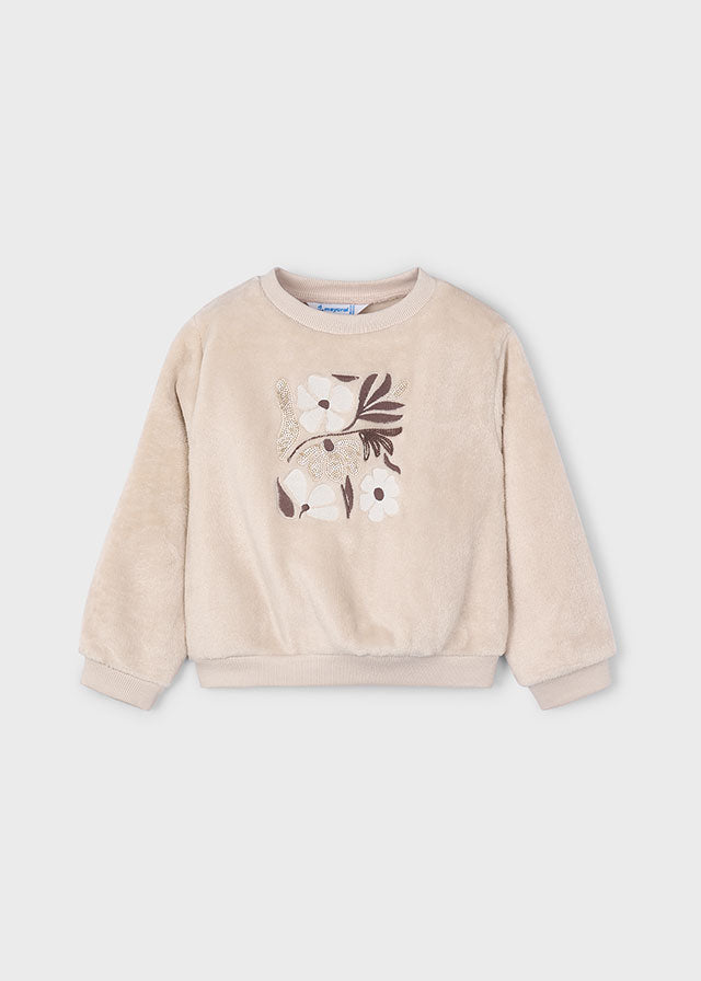 Fur pullover