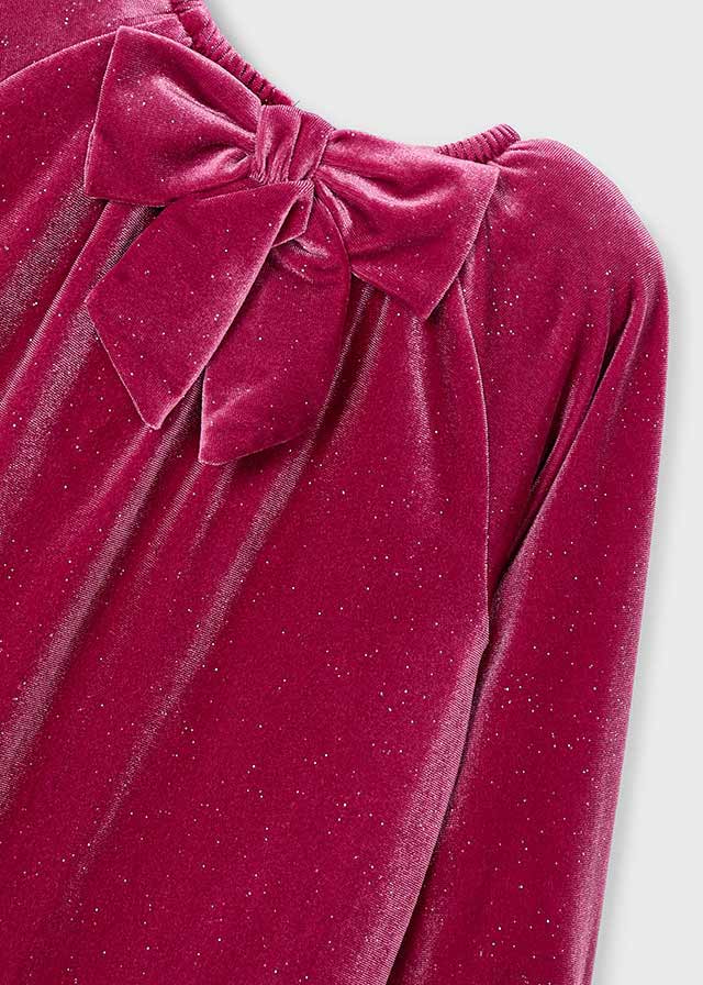 Sparkly velvet dress