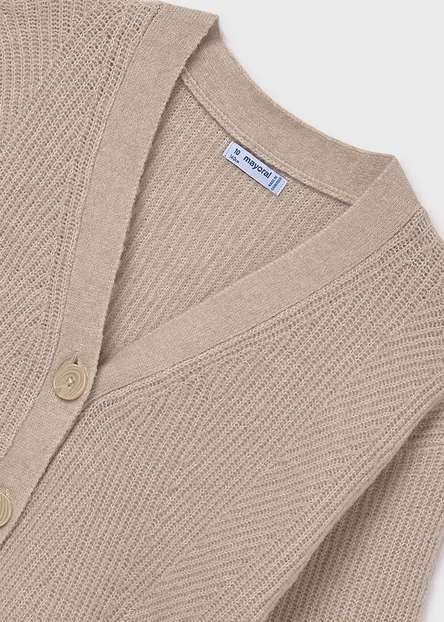 Knitting cardigan