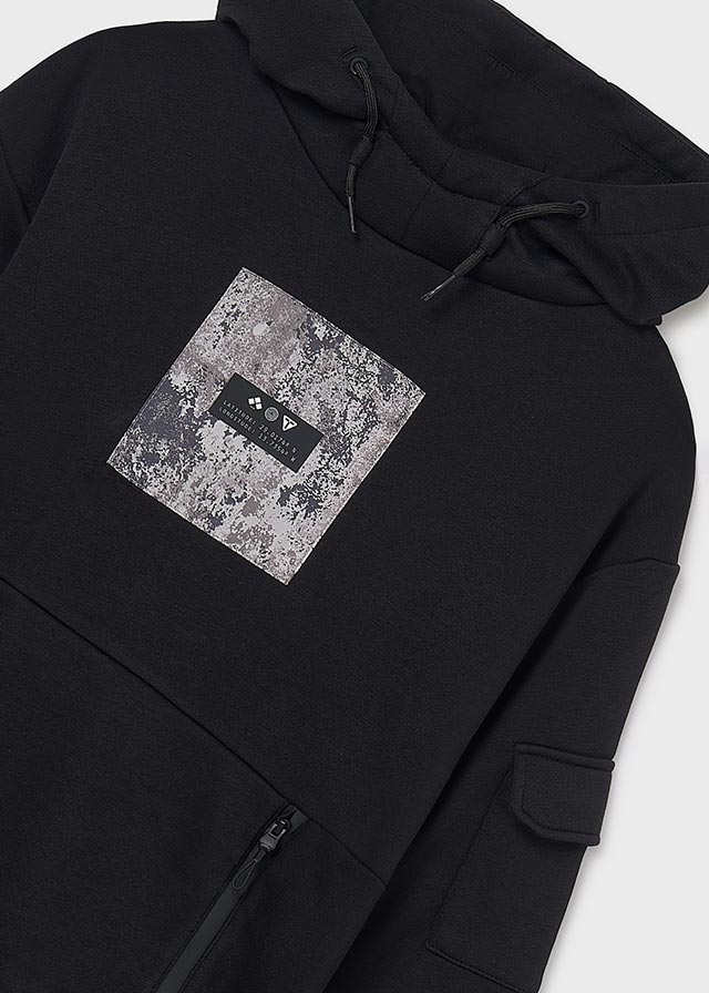 Contrast pullover