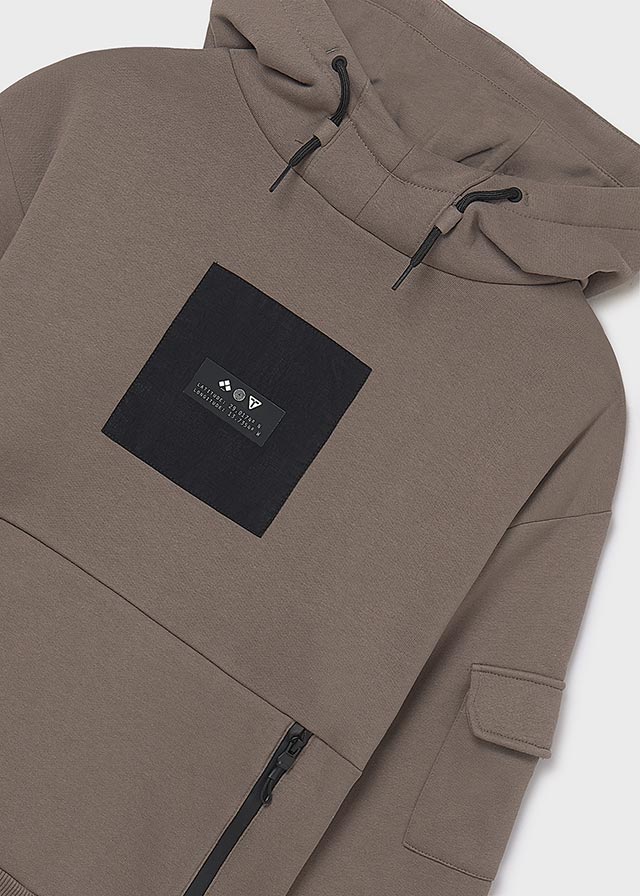 Contrast pullover