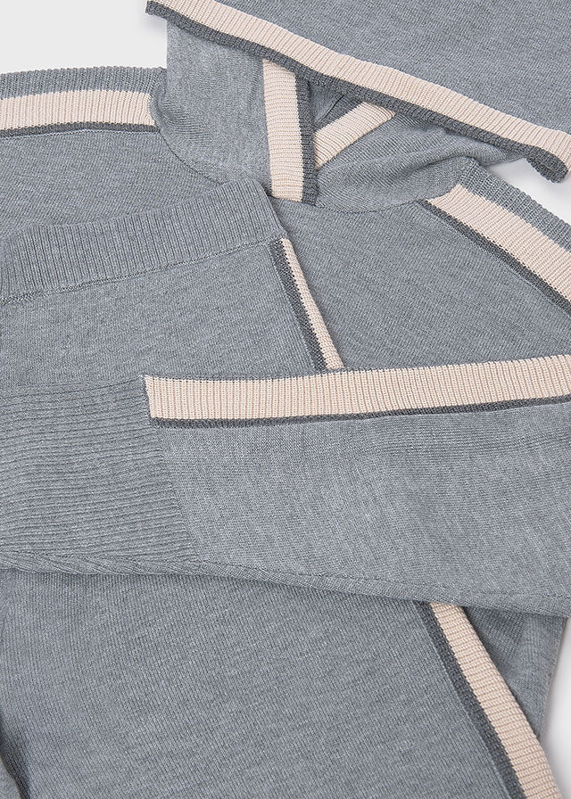 Long pant set w/hood