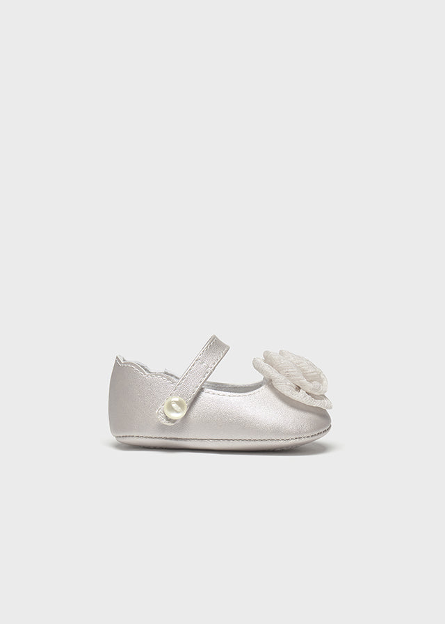 Floral mary janes