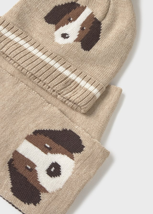 Hat-scarf set