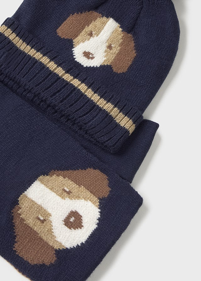 Hat-scarf set