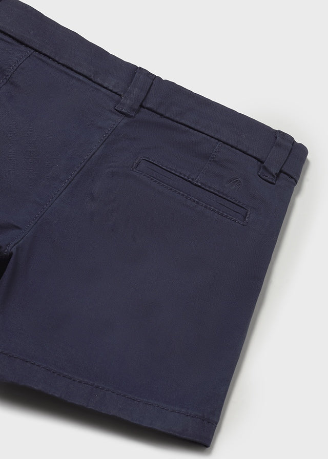 Basic chino twill shorts