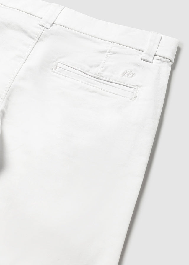 Twill basic trousers