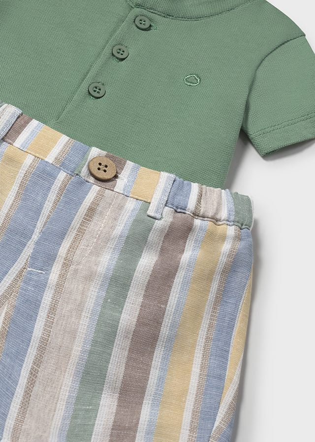 Shorts and polo set