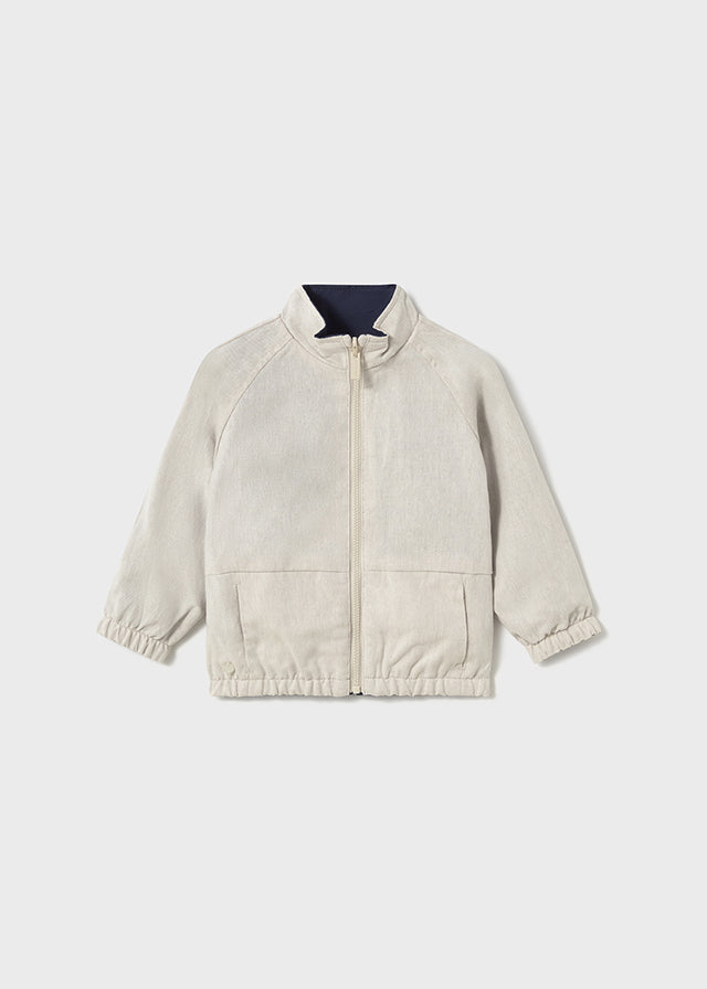 Dressy reversible windbreaker