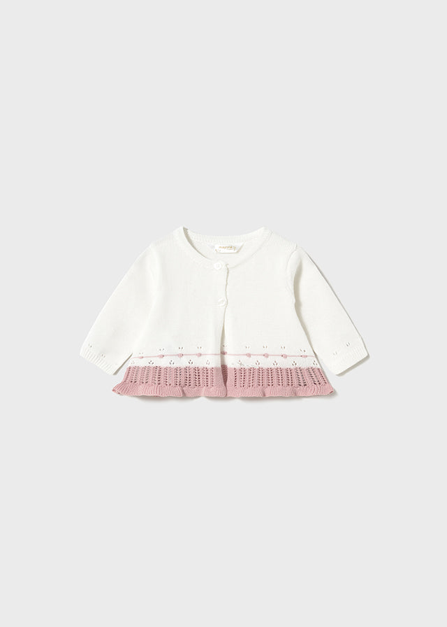 Long knit 3-piece trouset set
