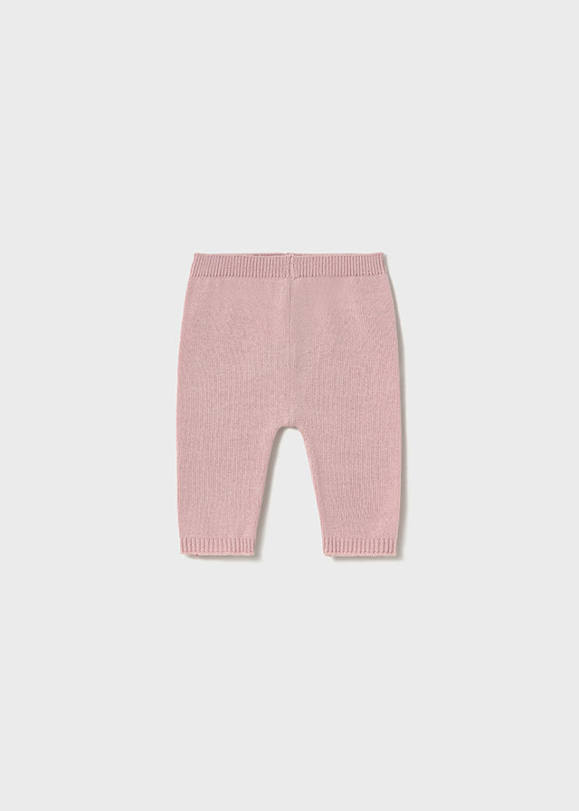 Long knit 3-piece trouset set