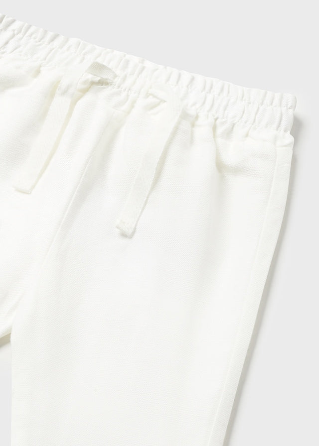 Linen long trousers