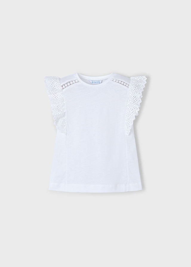 S/s crochet t-shirt