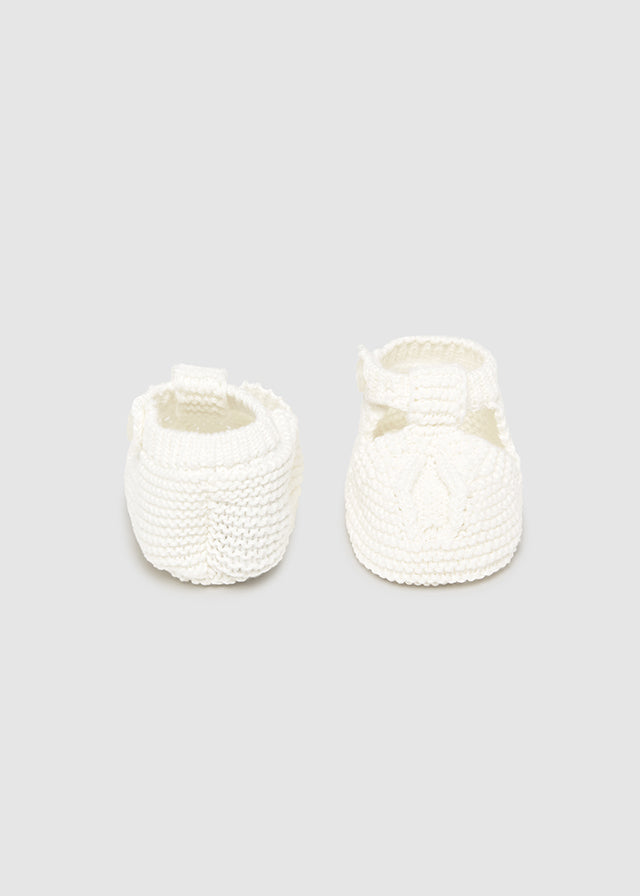 Knit booties
