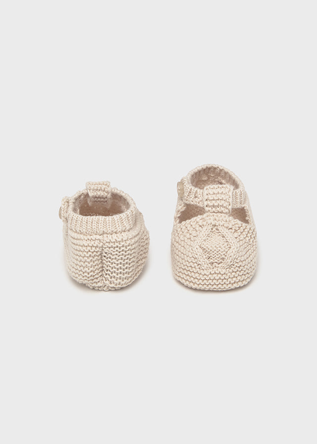 Knit booties