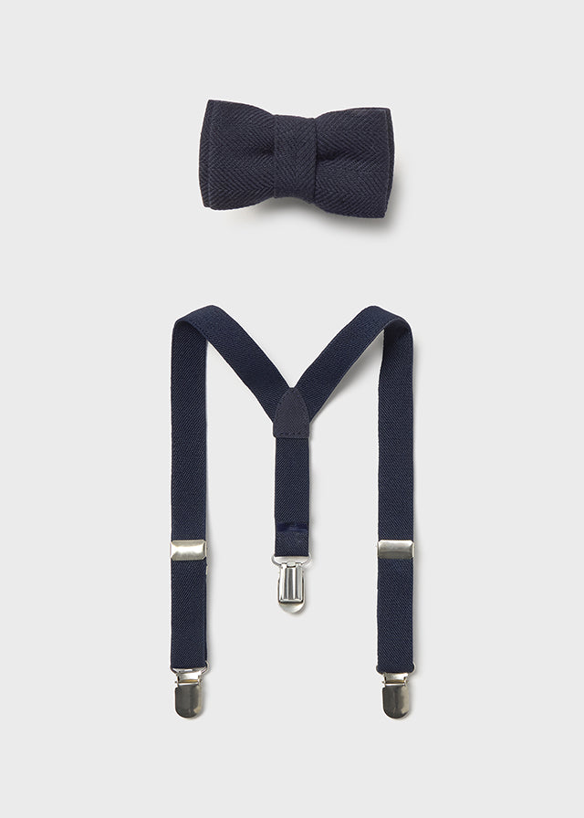 Bowtie & suspender set