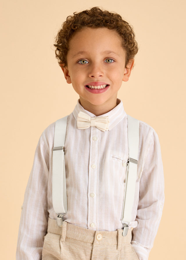 Bowtie & suspender set